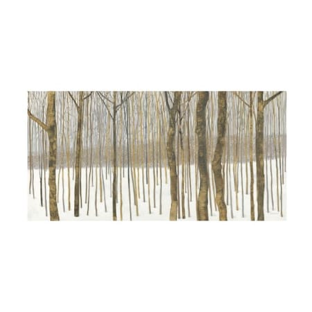 Kathrine Lovell 'Woods In Winter' Canvas Art,10x19